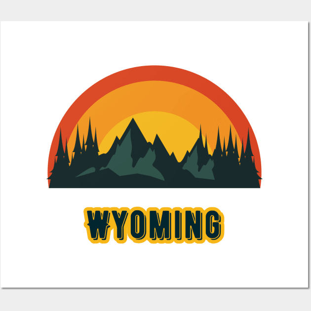 Wyoming Wall Art by Canada Cities